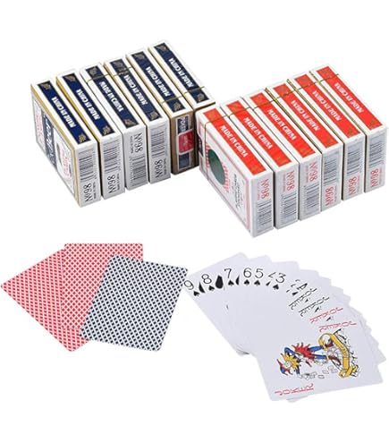 REGULAR PLAYING CARD 赤黒 Singapore playing cards black & red joker card x 7 different